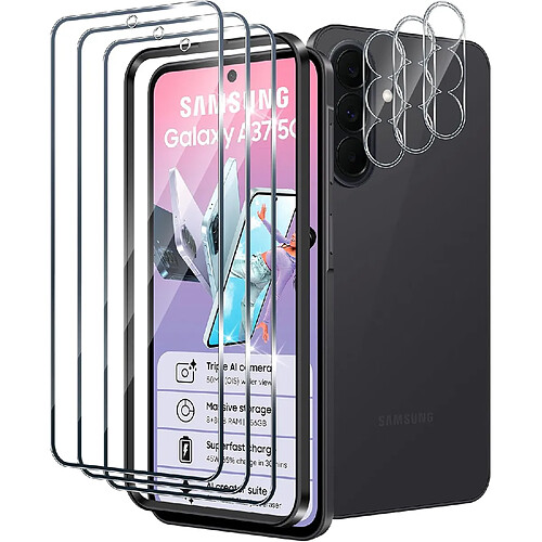 Verre Trempé pour Samsung Galaxy A37 5G Protection Ecran, 3