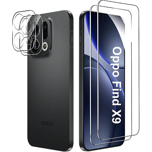 FDHYFGDY Protecteur d'écran pour Oppo Find X9 Verre Trempé,?