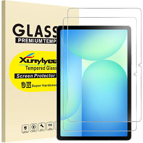 2 Pièces XunyLyee Verre Trempé pour Samsung Galaxy Tab S10 L
