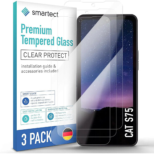 Verre Trempé 3 Pièces pour CAT S75