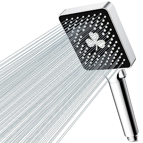 Pommeau de douche 6 jets - 26 cm