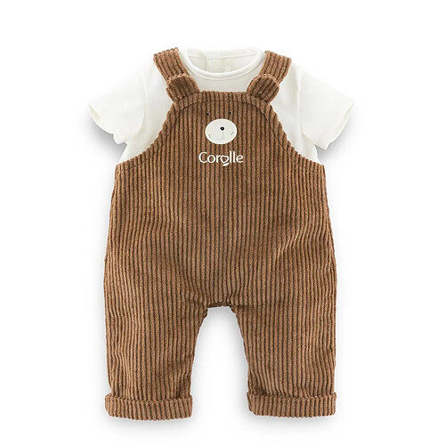 Corolle T-Shirt et Salopette Ours Petit Explorateur pour poupon 42 cm