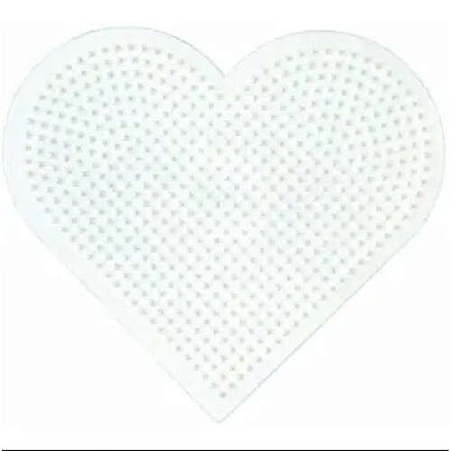 Midi plaque grand coeur hama