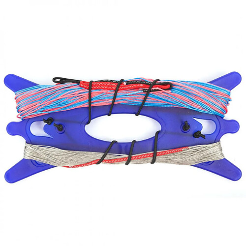 Hq Usa Enrouleur de lignes HQ4 bleu 25m
