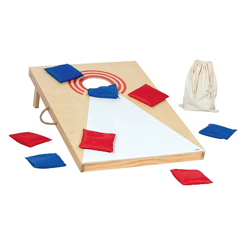 Goki Jeu de lancer Cornholeavec 8 sacs