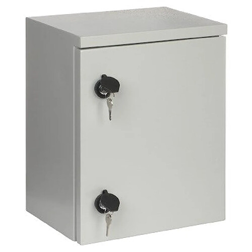 EPRADO Armoire Murale 6U Compacte 255x350x445mm R10-6U/230/L