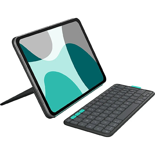 LOGITECH FLIP FOLIO - GRAPHITE-DEU-BT iPad Pro 11 & Air 11/5ème (920-013397) PRO11 AIR11/5TH