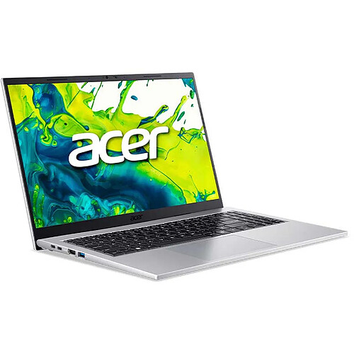 ACER - PC portable 15.6'' FullHD - Intel Core 5 120U - 32Go - 1To SSD - Windows 11 - Clavier AZERTY - Aspire Go Gris
