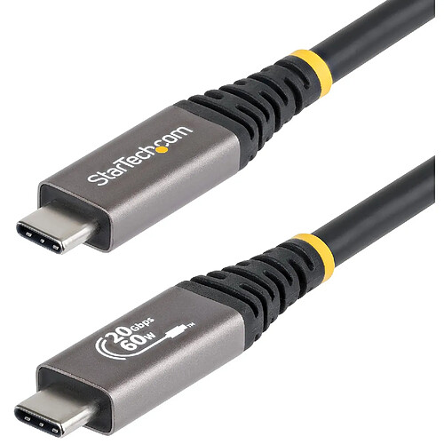 StarTech.com Câble USB4 de 3 m, 20 Gbit/s