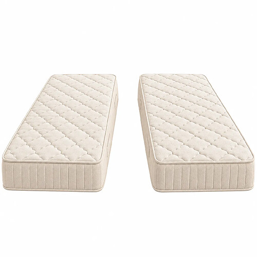 King Of Dreams Lot 2 Matelas 140x190 - 15 cm - Ferme