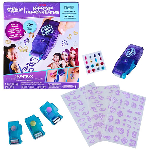Spin Master Cool Maker - Shimmer Me Body Art Kpop Demon Hunter