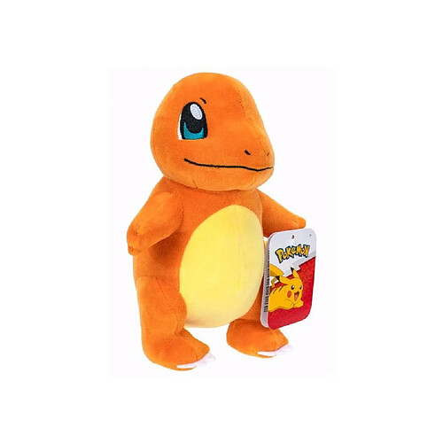 Pokémon Salameche - Peluche 20 cm ultra-douce - Licencié officiel Jazwares