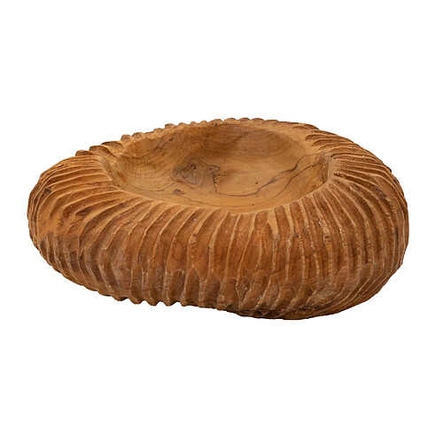 Ervesto Objet décoratif Garit - Marron - Ø 32 x 11 cm