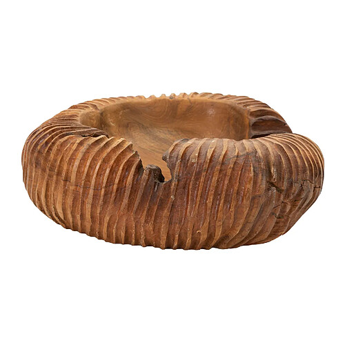 Objet décoratif Ervesto 1607510001 - Marron - Bois de teck recyclé
