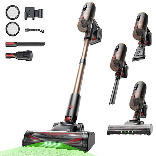 Proscenic PO11 Ultra - Aspirateur balai sans fil 55 kPa - 55 min - Poils d’animaux - Sans sac