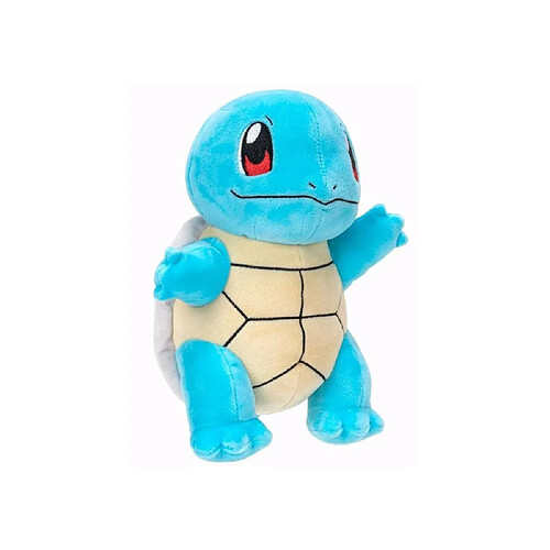 Pokémon Carapuce - Peluche officielle - 20 cm - Ultra douce