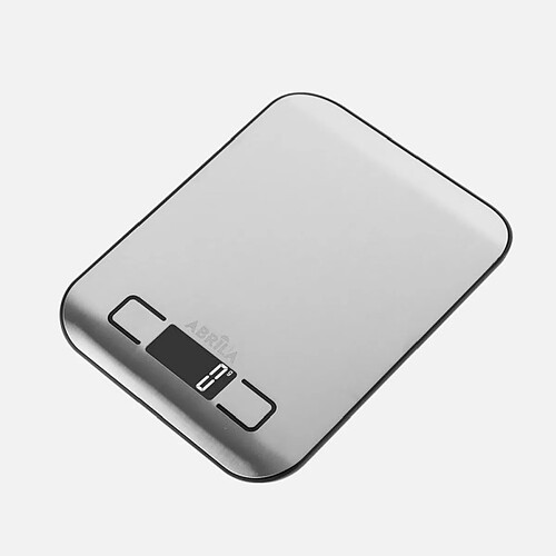 Balance de cuisine FABRILAMP Misae 10 kg acier inoxydable tactile