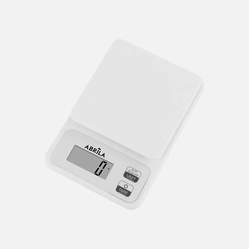 Balance de cuisine FABRILAMP Ondina 5 kg blanche tactile avec tare