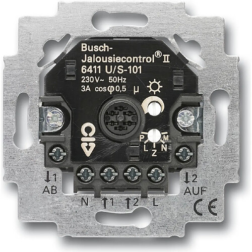 Busch-jaeger 6411U/S-101 - Noir