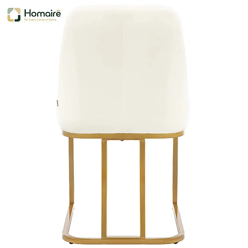 HOMAIRE Chaise de jardin en beige et beige 45 x 39 x 84 cm