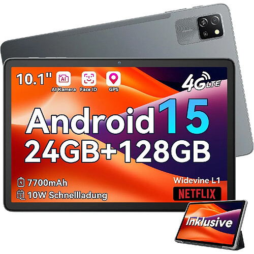 Blackview Tab60 PRO, 8 Go / 128 Go, Gris