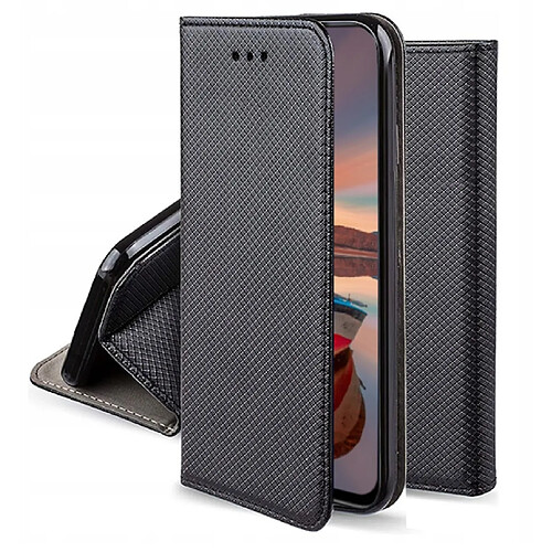 Htdmobiles Housse etui portefeuille avec coque interieure en silicone pour Xiaomi 17 Ultra 5G + film ecran - NOIR MAGNET