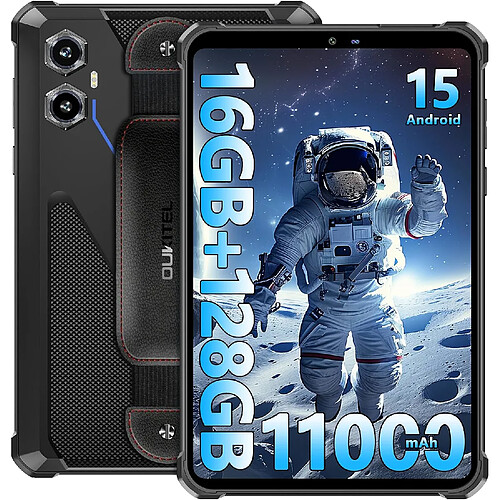 OUKITEL RT3 PLUS, 16 Go (4 Go + 12 Go) ou 128 Go, noir ou bleu