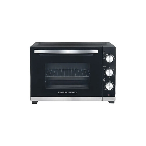 KITCHEN CHEF KC.FOUR38-1 - Four multifonction 38 L - Chaleur tournante - Rôtisserie - Gril