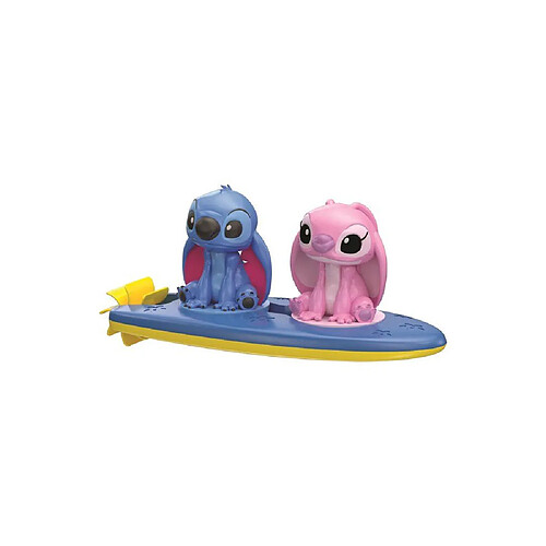 Clementoni Coffret bain surfeur Stitch et Angel - Planche flottante