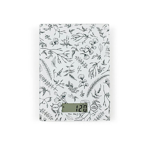 LIVOO DOM451FL - Balance de cuisine électronique 5 kg - Plateau en verre - Gris
