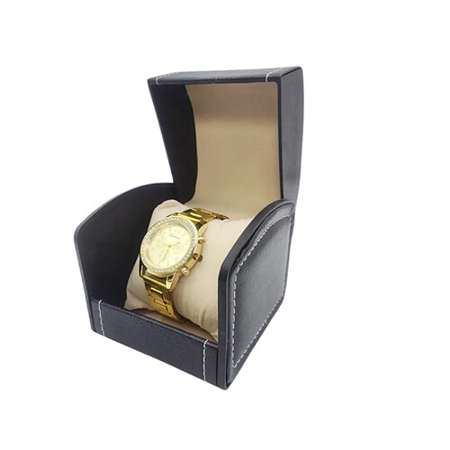 INF Coffret à Montre de Luxe pour Homme - Présentoir pour Montre Unique Black