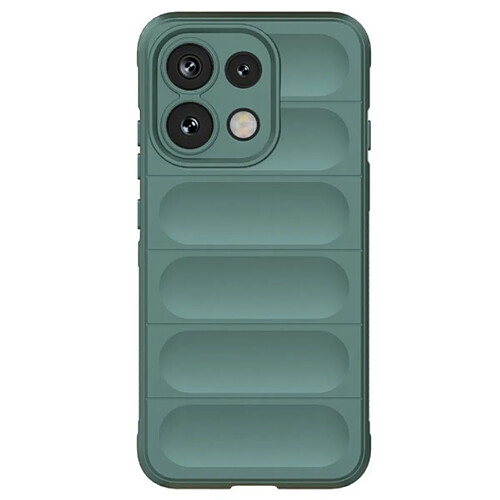 Avizar Coque pour Oppo Reno 16F / 16 FS avec Relief 3D et Grip Antidérapant Vert