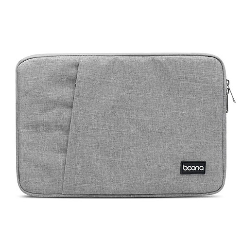 Housse Ordinateur Portable 11 Pouces Tissu Oxford Doublure Peluche Poche Avant - Yonis