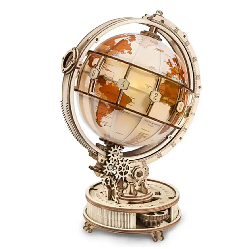 ByteLike Globe mécanique lumineux 3D