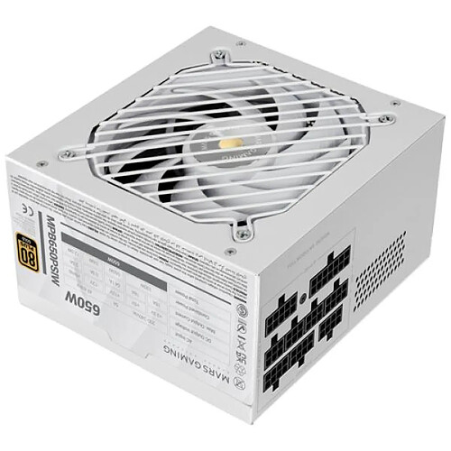 Mars Gaming MPB650PSI - 650 W - Blanche