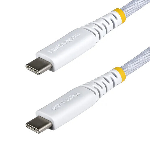 Startech.com câble USB-C vers USB-C - Blanc