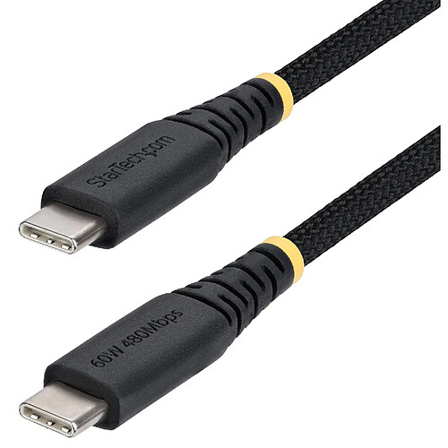 Startech.com Câble USB-C vers USB-C - Noir