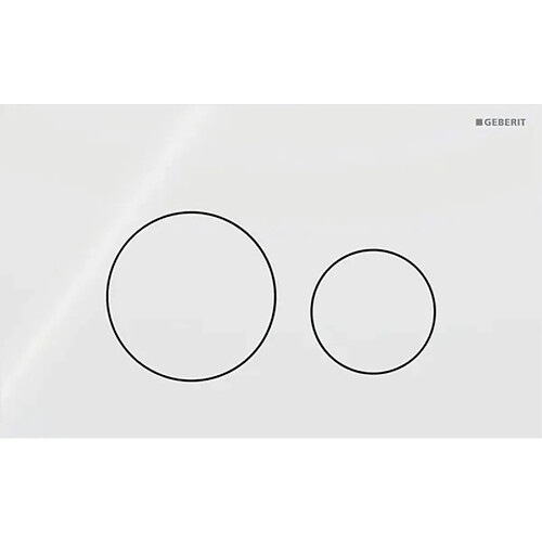 Geberit Sigma 40 - plaque de commande