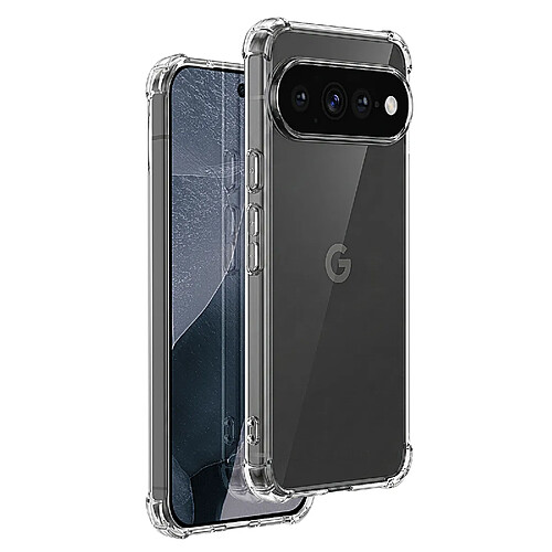 Avizar Coque pour Google Pixel 11 Pro XL en Silicone avec Coins Renforcés Transparent