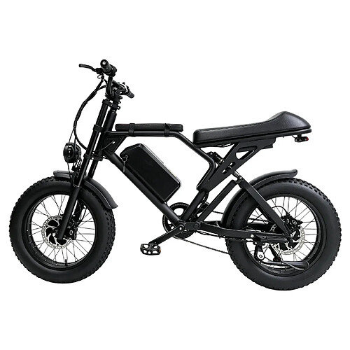 Vélo électrique F4 double moteur 1500W batterie 52V25Ah 55km/h,autonomie 80km,Shimano 7V