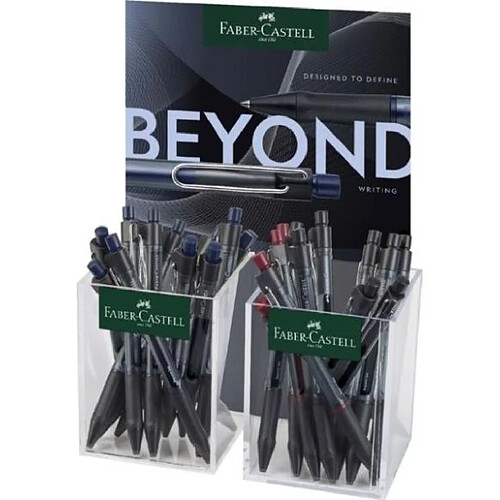Présentoir Faber-Castell Beyond Gel, 24 stylos rétractables