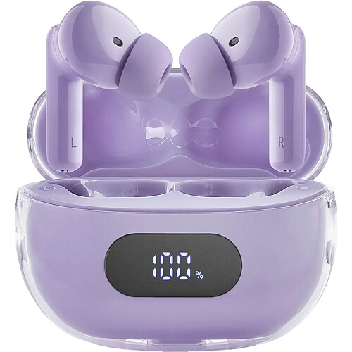 Intenso Buds Plus T313AE Écouteurs sans fil avec ANC - Pourpre