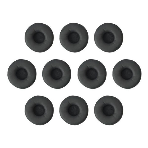 Jabra 14101-49 - Lot de 10 coussinets d'oreille en similicuir