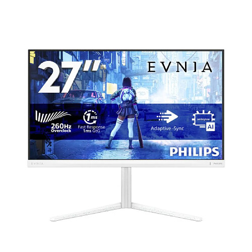 Philips Evnia 5000 27M2N5201P/00 27" LCD Full HD 1 ms Blanc