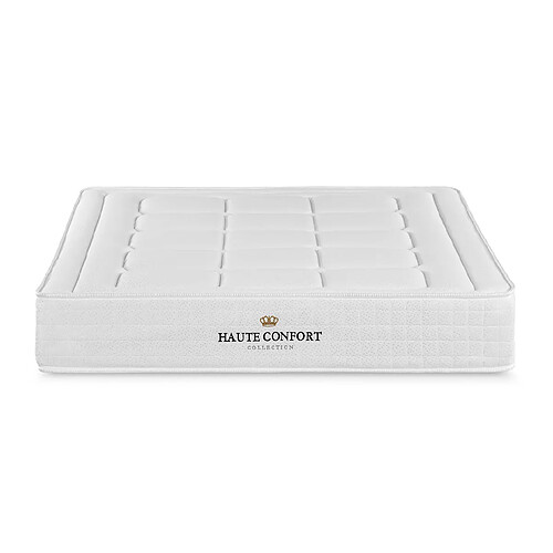 Matelas Montreval - Mousse 200 x 180 cm Hauteur 24 cm Haute Confort