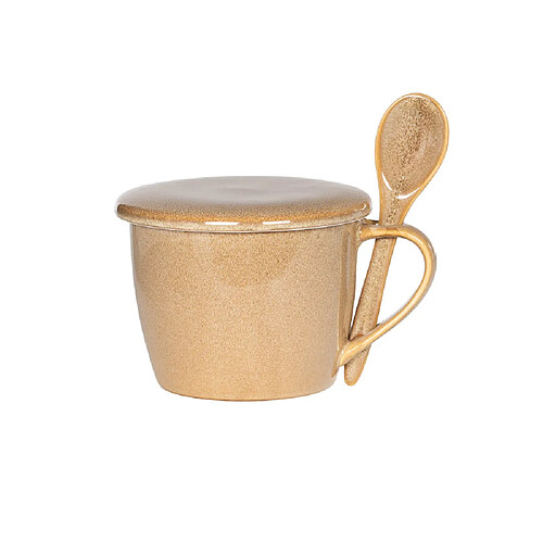 Table Passion Bol à soupe Elyas beige 75 cl