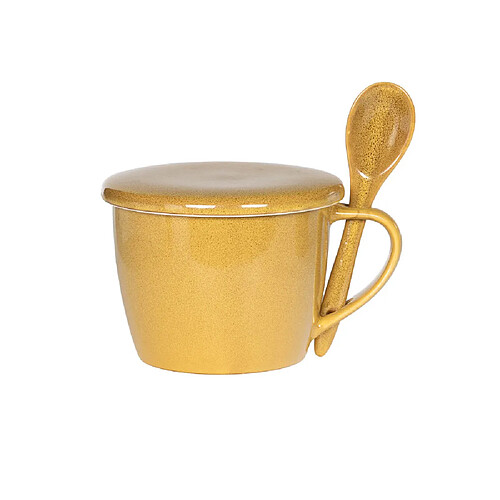 Table Passion Bol à soupe Elyas jaune 75 cl