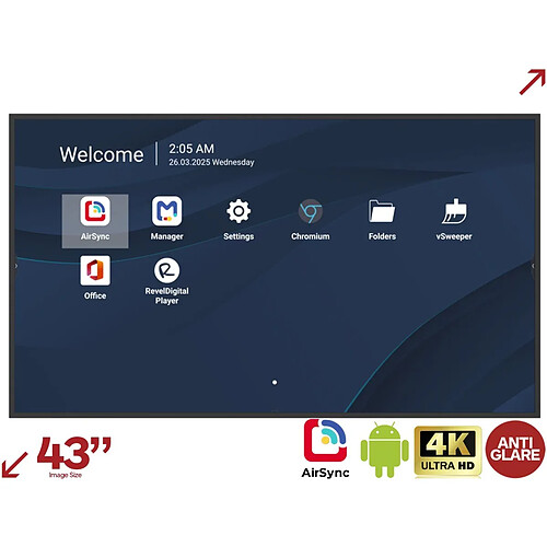 Viewsonic CDE4331-1C - Noir