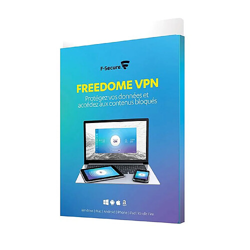 F-secure Freedome VPN sécurité - 3 licences