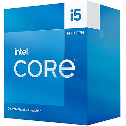 Intel i5-14400F 2.5GHz / 4.7GHz